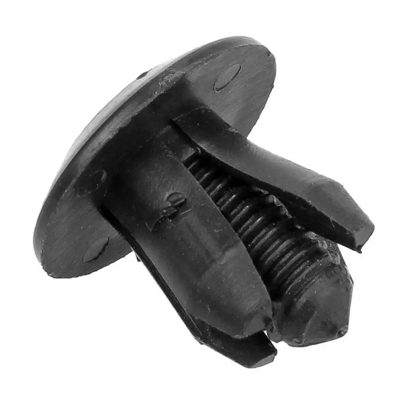 1~8PCS 8mm skylių durelių kniedės plastikiniai spaustukai tvirtinimo detalės Juodi automobiliai Išklotas dangtelis Spygliai Kniedės Automatinės tvirtinimo detalės Laikiklis Stūmimo kaiščiai Spaustukai Nuotrauka 4