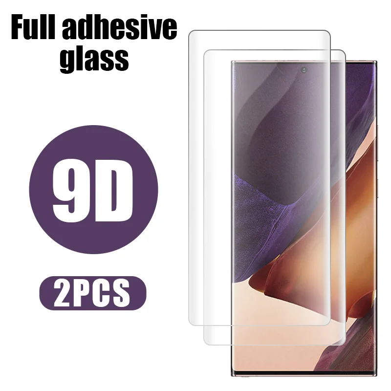 2Pcs Apsauginis stiklas Samsung Galaxy S23 S22 S21 S20 Plus ekrano apsaugai Samsung S22 S23 S21 Ultra Glass Nuotrauka 0
