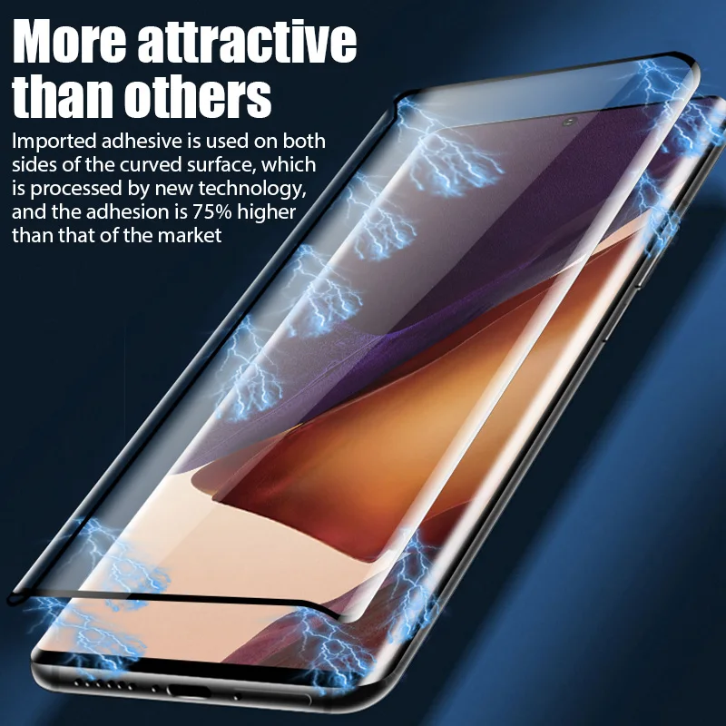 2Pcs Apsauginis stiklas Samsung Galaxy S23 S22 S21 S20 Plus ekrano apsaugai Samsung S22 S23 S21 Ultra Glass Nuotrauka 1