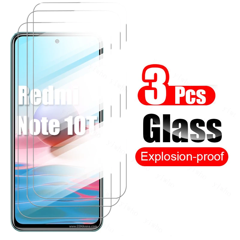 6 in 1 grūdintas stiklas skirtas Xiaomi Redmi Note 10T Pro Note 10S 10 5G ekrano apsaugos fotoaparato objektyvo plėvelė, skirta Redmi Note 10 Pro stiklui Nuotrauka 3