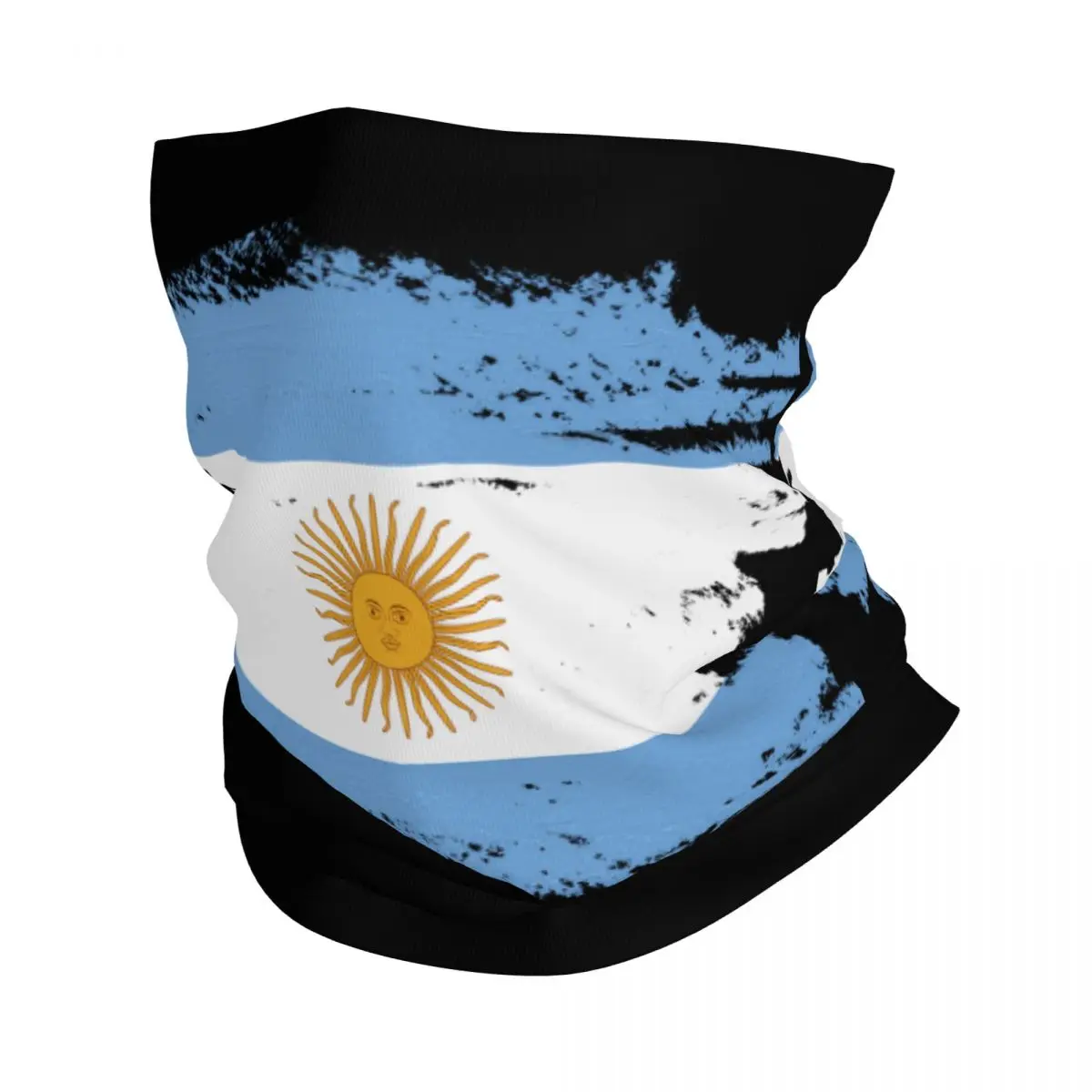 Argentinos vėliava Bandana Žiemos kaklas Šiltesni vyrai Vėjo nepraleidžiantis apvyniotas veido šalikas slidinėjimui Argentinos Proud Gaiter galvos juosta Nuotrauka 0