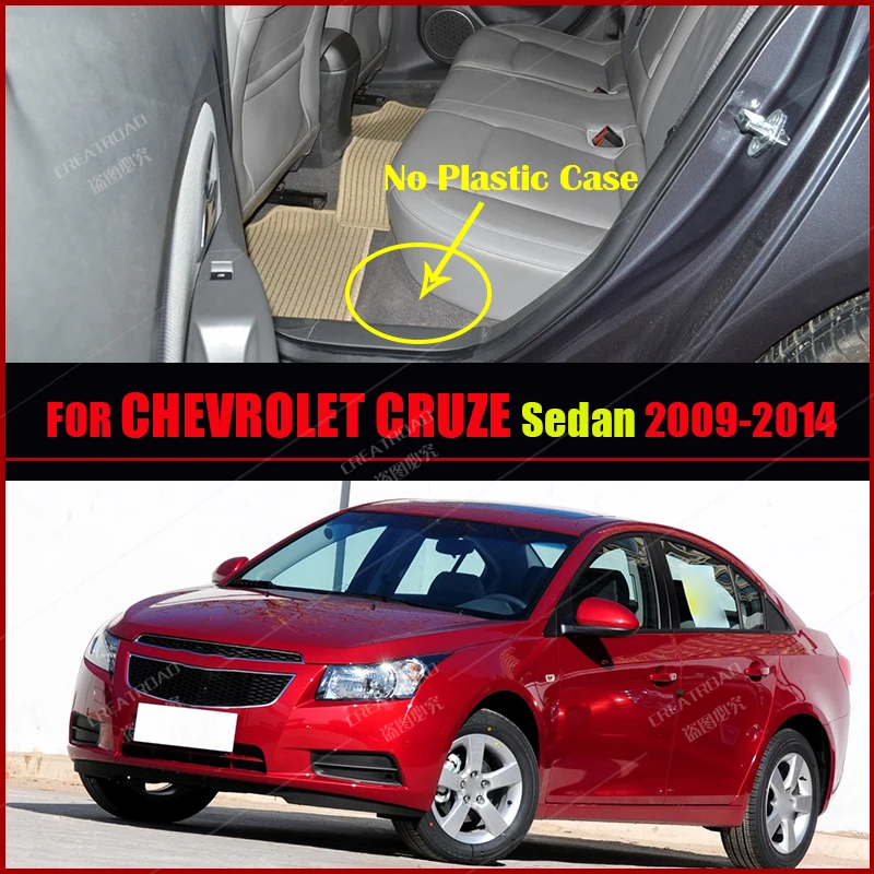 Automobiliniai grindų kilimėliai Chevrolet Cruze Sedanui 2009 2010 2011 2012 2013 2014 Custom Auto Foot Pads Kilimų dangtelio salono aksesuarai Nuotrauka 1