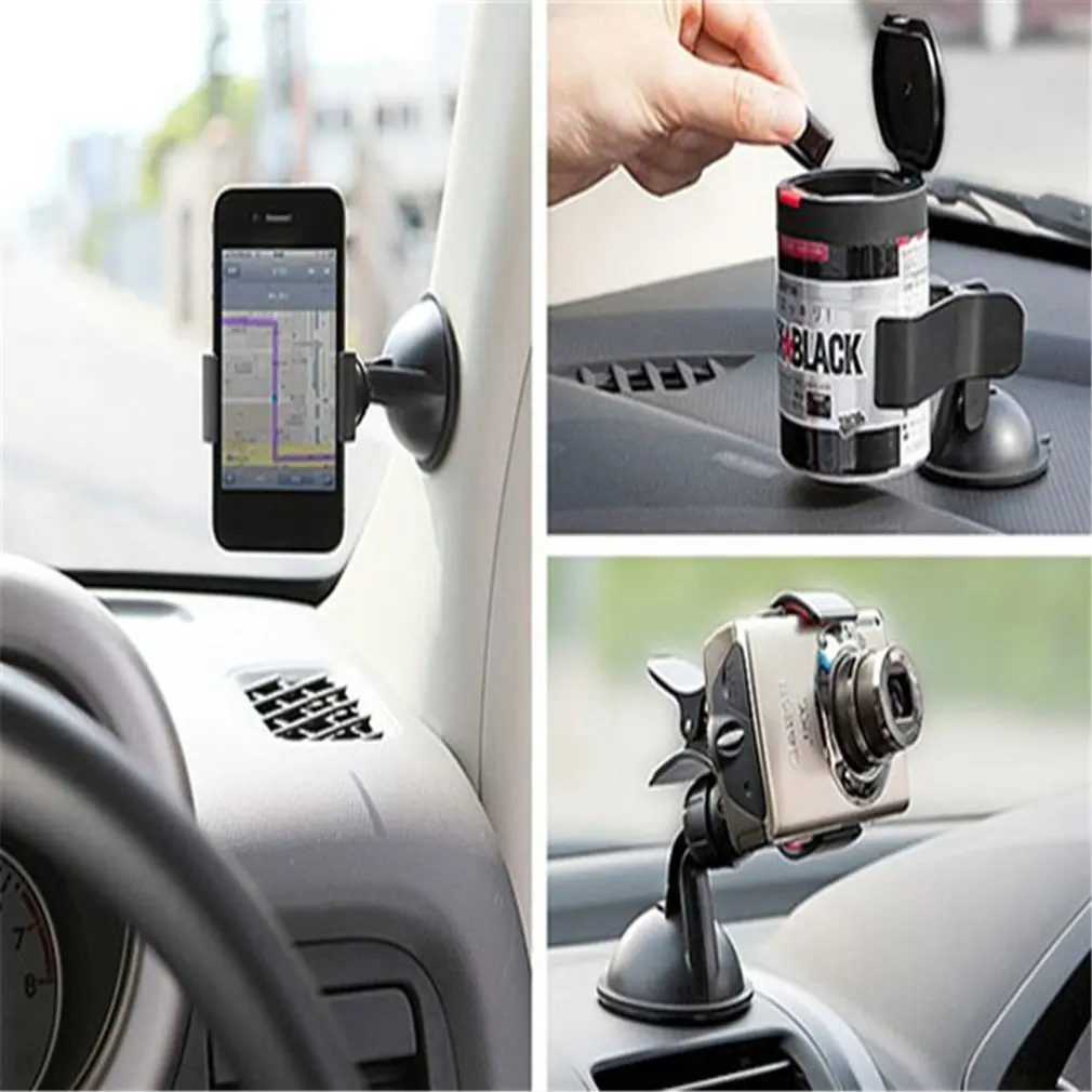 Automobilinis telefonas Laikiklis Automobilis 360 laipsnių kampu besisukantis GPS navigacijos laikiklis Tingus laikiklis Siurbtuko laikiklis Nuotrauka 4