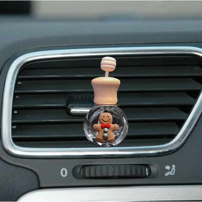 Car Perfume Car Hanging Glass Pakabukas Pakartotinai užpildomas kvepalų buteliukas Lengvai montuojamas universalus automobilio ir namų kvapas Nuotrauka 3