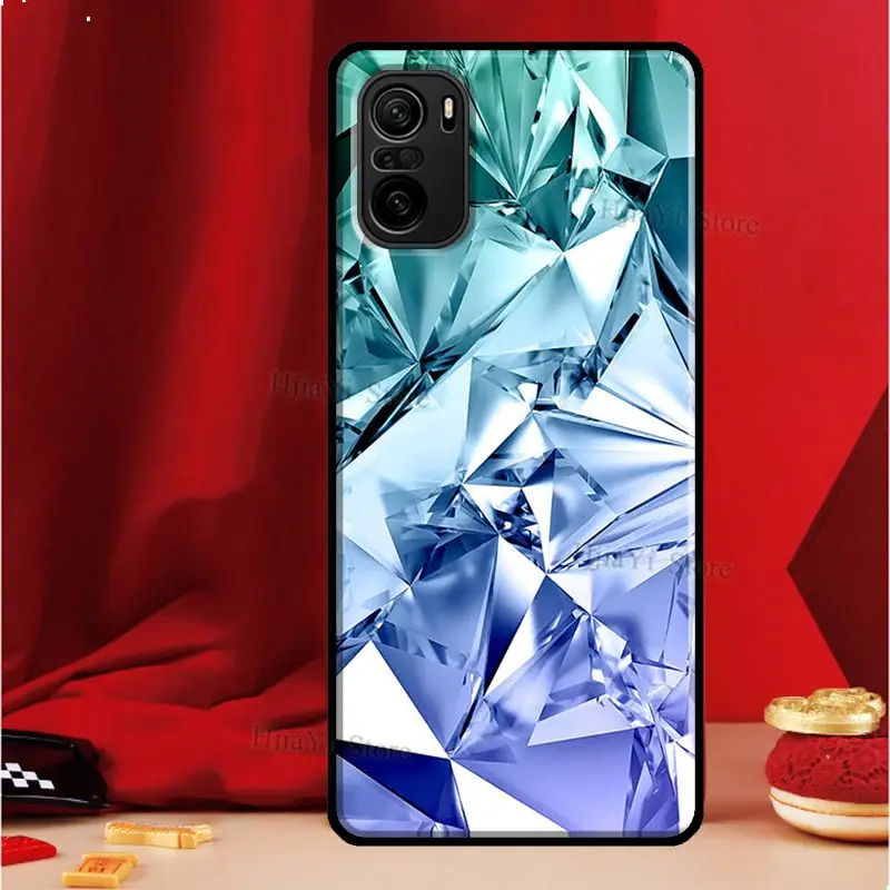 Crystal Diamond Pattern For Redmi Note 11 Pro 9 Pro 7 8 9S 10S 11S Note 10 Pro Case For Redmi 10 9C 9A 9 9T Coque Nuotrauka 3