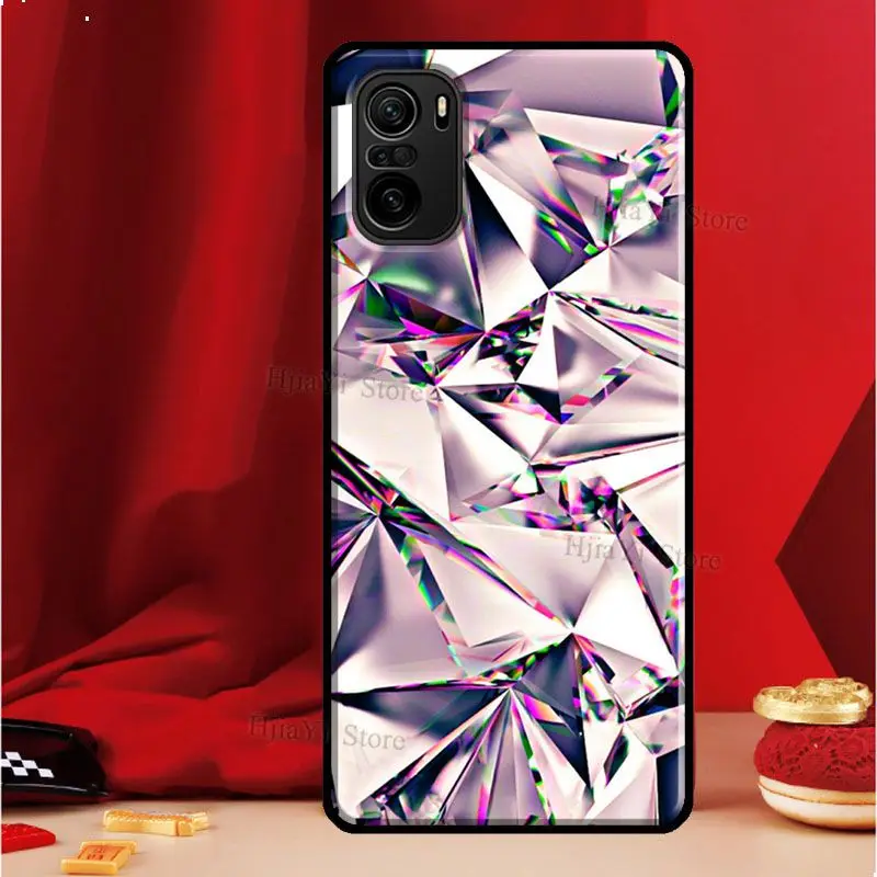 Crystal Diamond Pattern For Redmi Note 11 Pro 9 Pro 7 8 9S 10S 11S Note 10 Pro Case For Redmi 10 9C 9A 9 9T Coque Nuotrauka 5