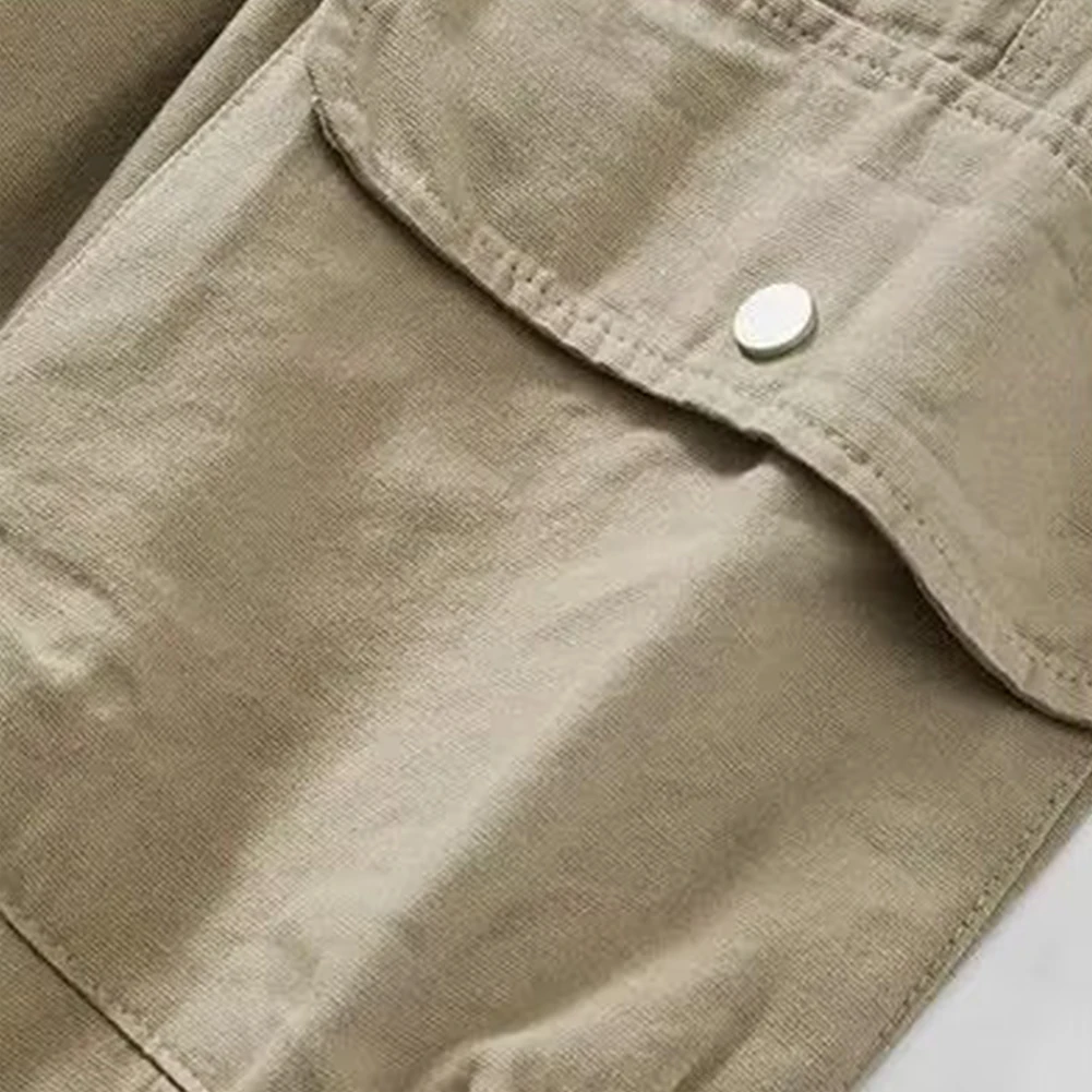 Daily Fall Sportinės vyriškos kelnės Kelnės Kasdien Viso ilgio lauko kišenė Paprasta minkšta kieta darbo darbo apranga Kvėpuojantis Nuotrauka 3