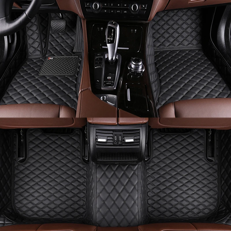 Dirbtinės odos individualūs automobilių grindų kilimėliai, skirti Lifan 530 2013-2019 metai Interjero detalės Automobilių aksesuarai Kilimas Nuotrauka 0