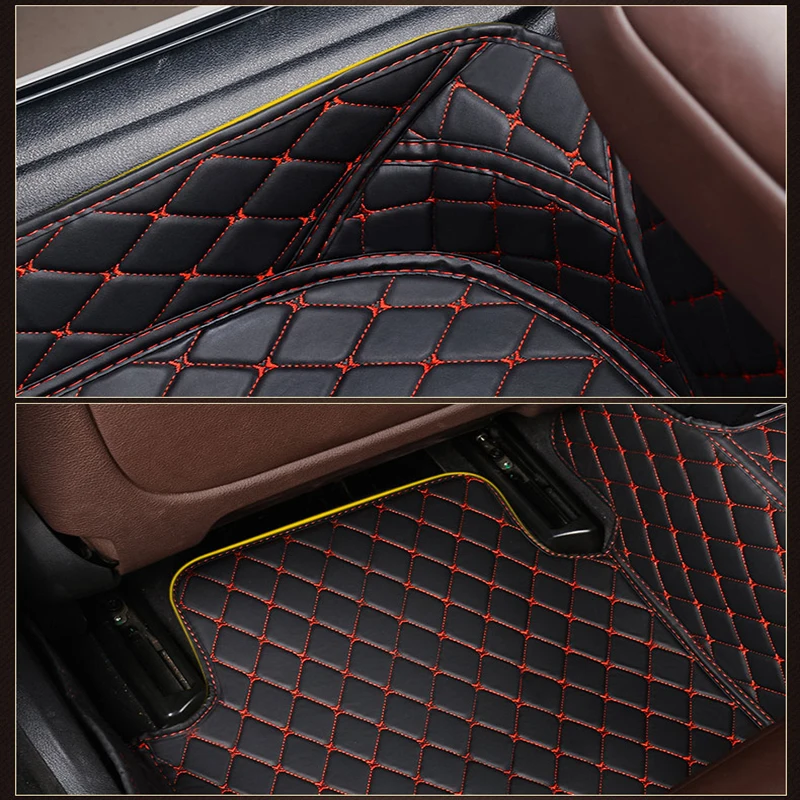 Dirbtinės odos individualūs automobilių grindų kilimėliai, skirti Lifan 530 2013-2019 metai Interjero detalės Automobilių aksesuarai Kilimas Nuotrauka 5