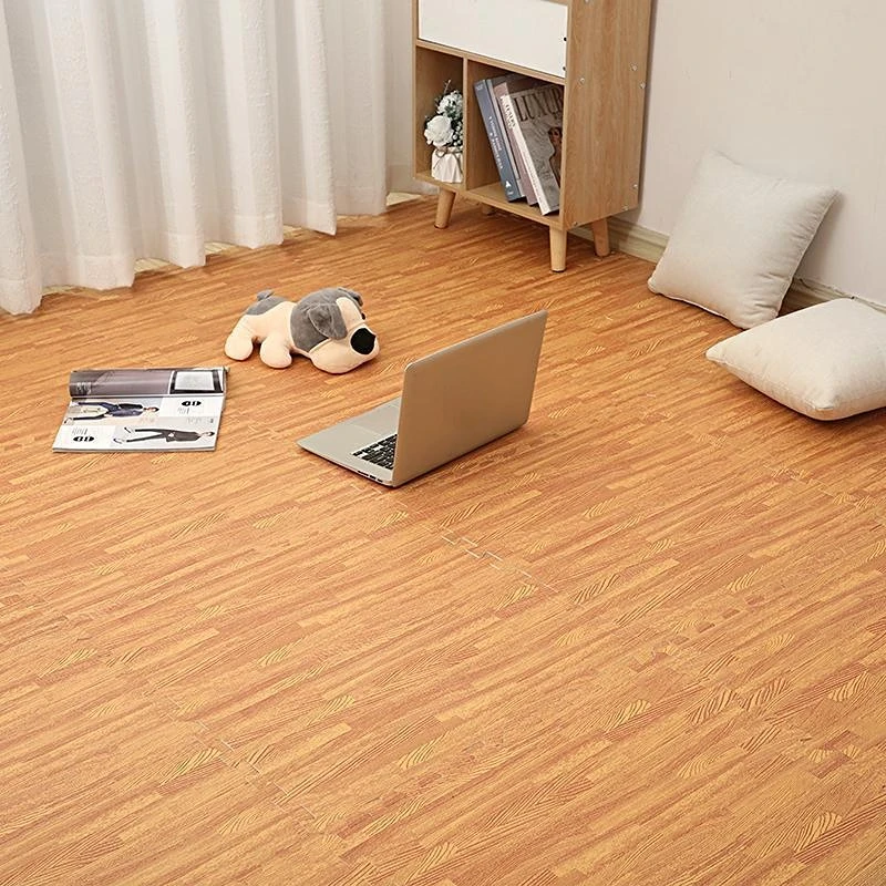 Medžio grūdų putų grindų kilimėlis kambario grindų kilimėlis Svetainės miegamasis Sujungimas Tatami dėlionė Sujungimas Ropojantis kilimėlis Miegamasis Dekoro kilimėlis Nuotrauka 4