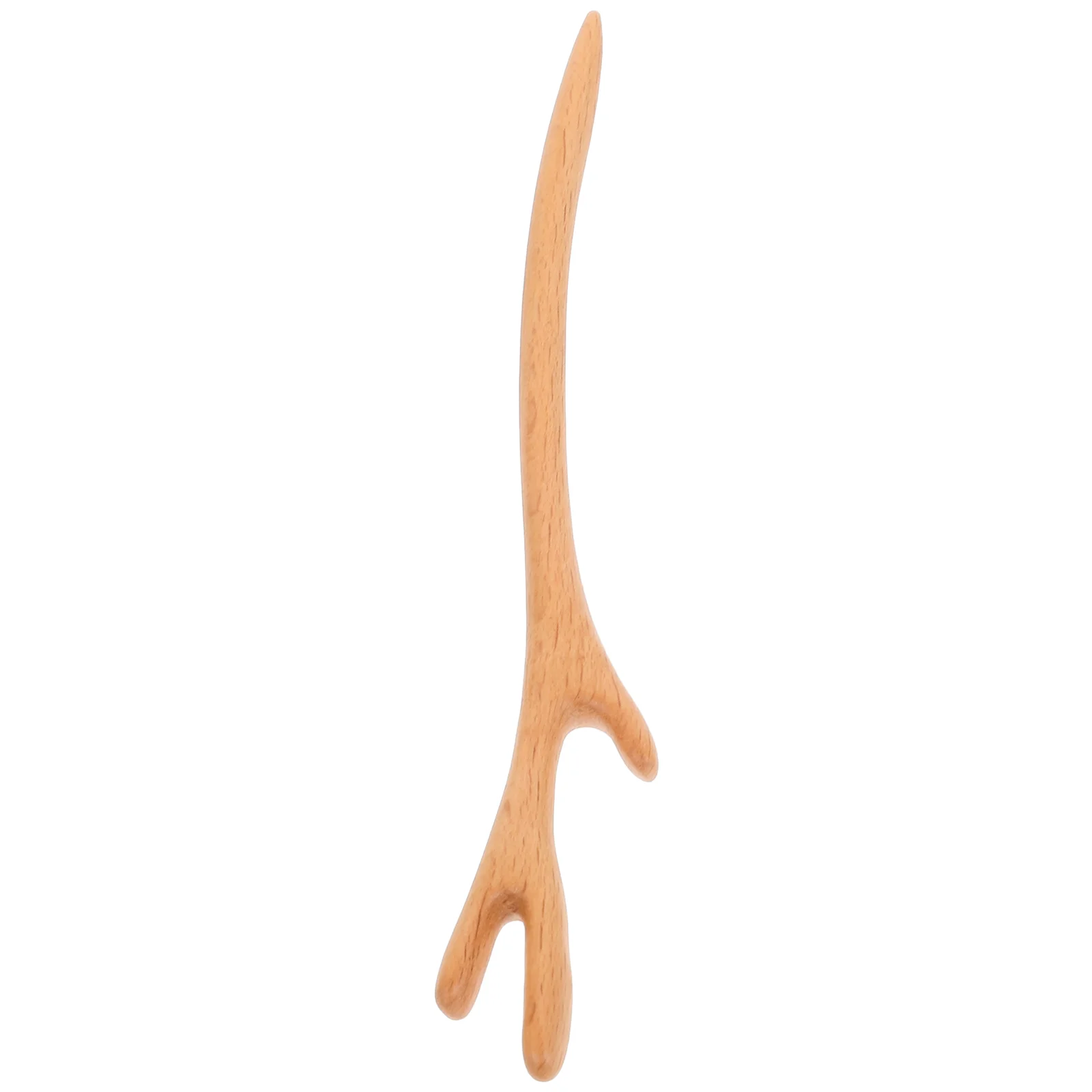 Persikų medienos plaukų segtukas Retro klasikinio etninio stiliaus galvos apdangalai Graviruoti priedai (ragai) Džiovintuvo įrankiai Nuotrauka 1