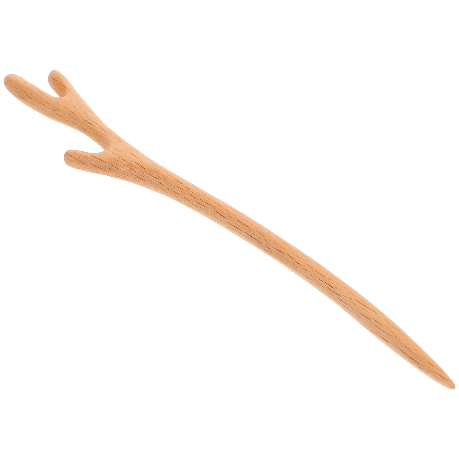 Persikų medienos plaukų segtukas Retro klasikinio etninio stiliaus galvos apdangalai Graviruoti priedai (ragai) Džiovintuvo įrankiai Nuotrauka 5