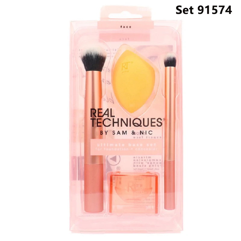 Real Techniques Professioanl Makeup Brushes Foundation Blush Powder Face Eyeshadow Kabuki Blending Cosmetic Brushes Beauty Tool Nuotrauka 2
