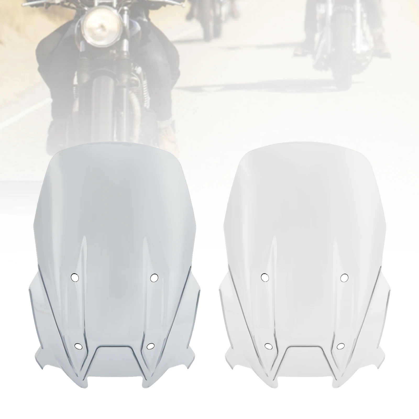 Artudatech ABS motociklų priekinis stiklas tinka Aprilia Tuareg 660 2022 Nuotrauka 0